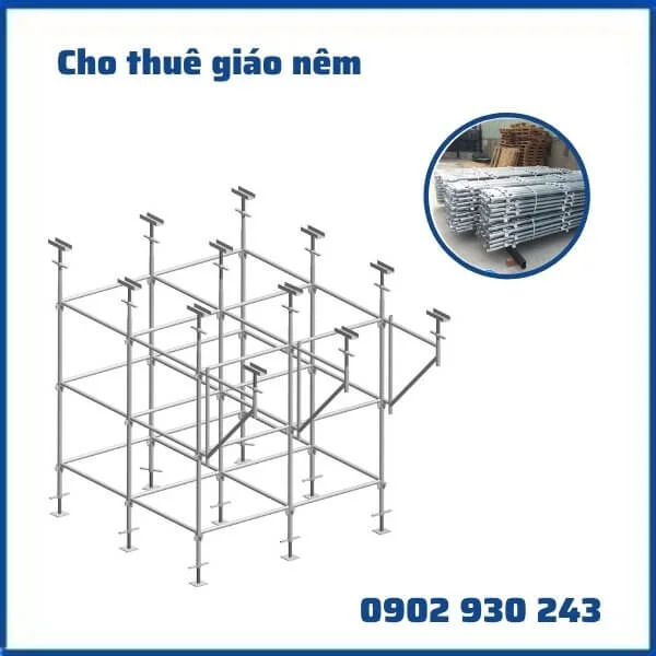 Cho thuê giàn giáo nêm