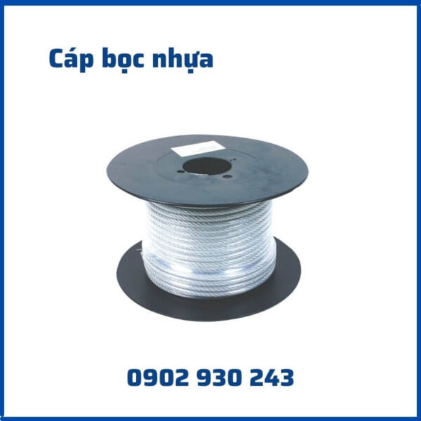 dây cáp bọc nhựa