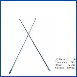 Chéo giàn giáo 1960mmx1.0ly kẽm - ốp bo chống gãy