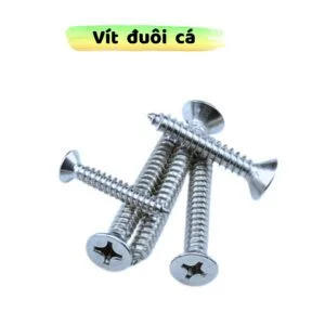 vít đầu bằng đuôi cá